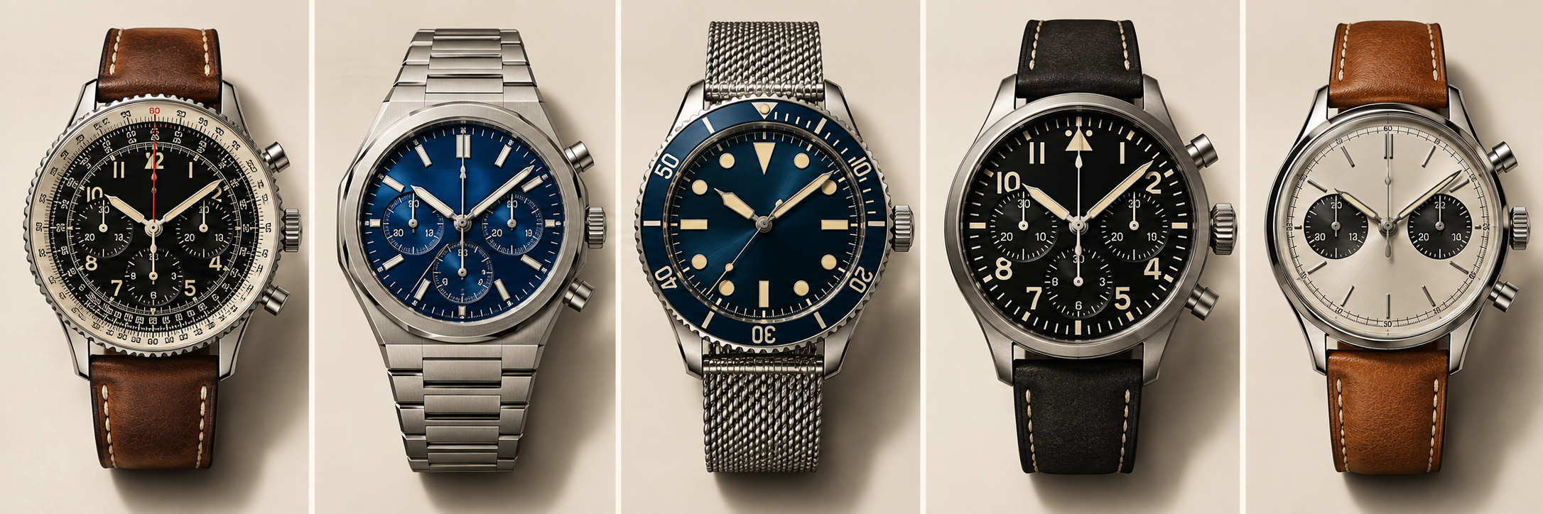 Watches editorial photograph