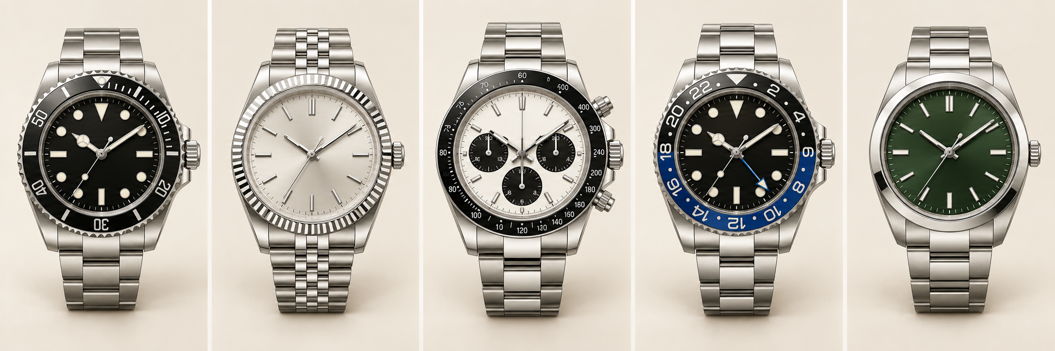 Watches editorial photograph