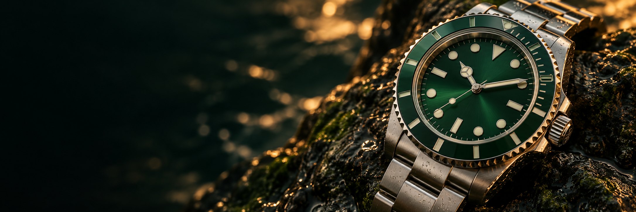 Illustrative watch editorial photograph